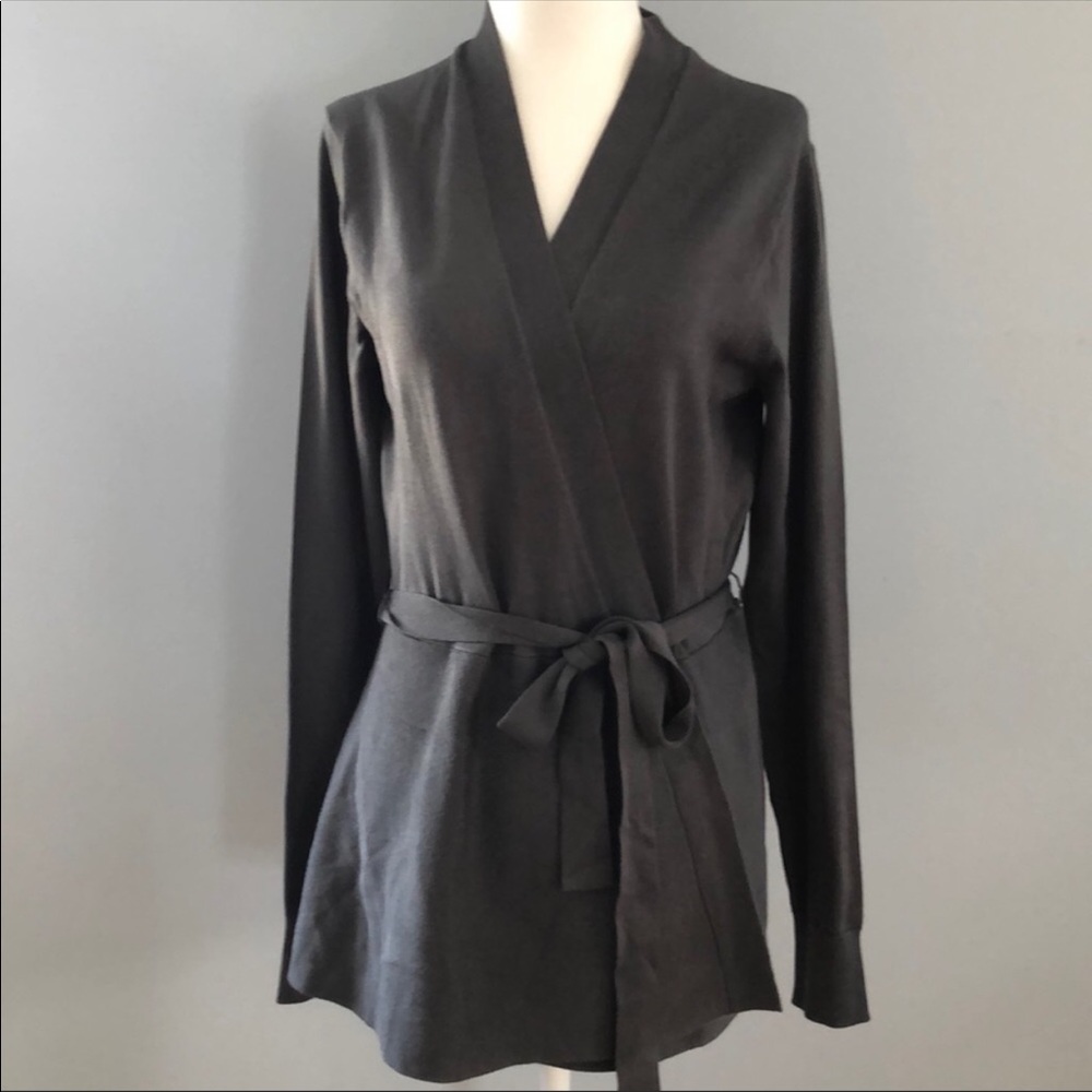 LANDS END Wrap Sweater